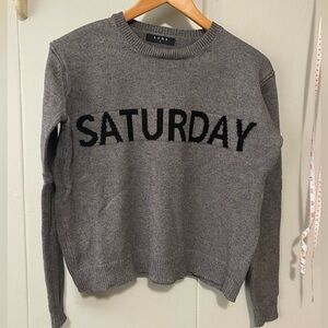3for30 - Lg Luna “Saturday” Sweater (fits like M)